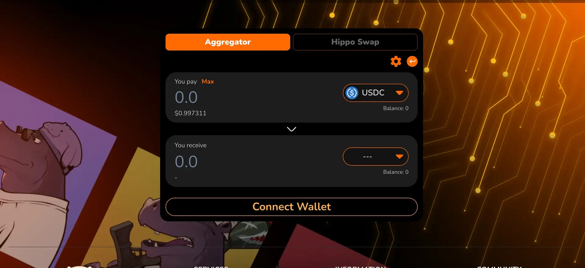 Hippo Swap Login