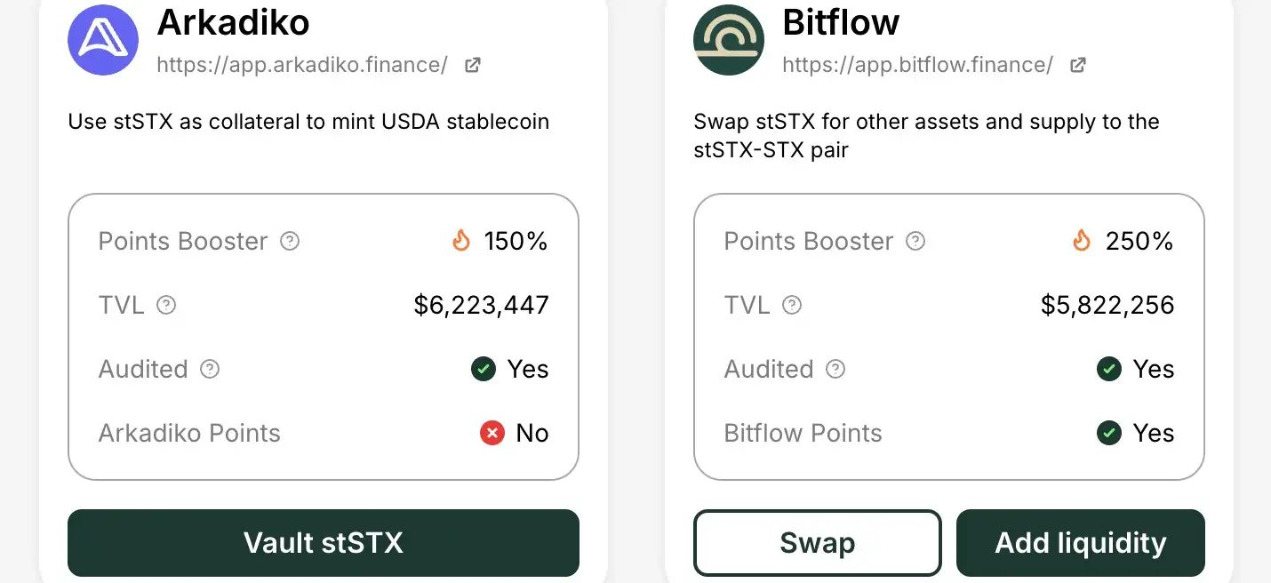 Stacking DAO Dashboard