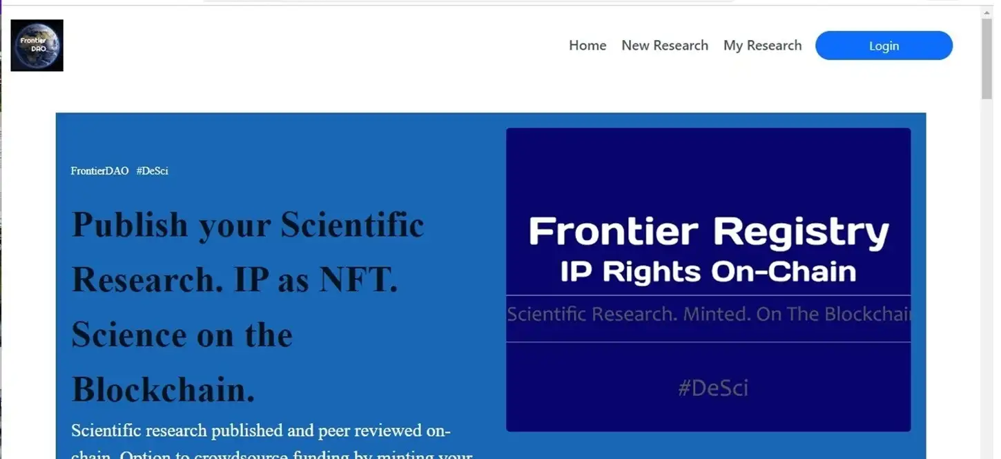 Frontier Registry