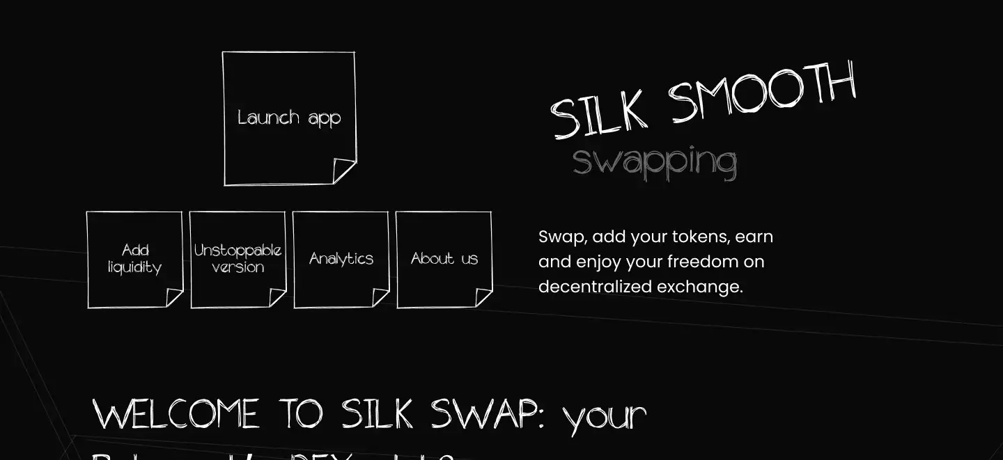 SilkSwap Magic Store