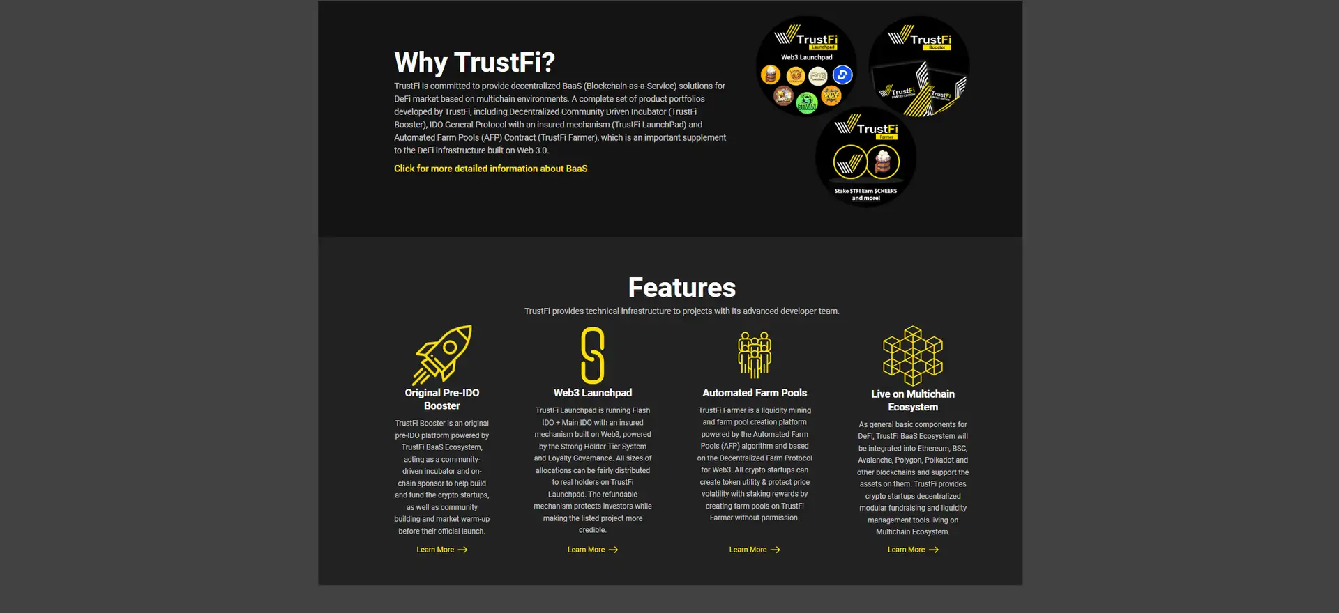 TrustFi Launchpad Login