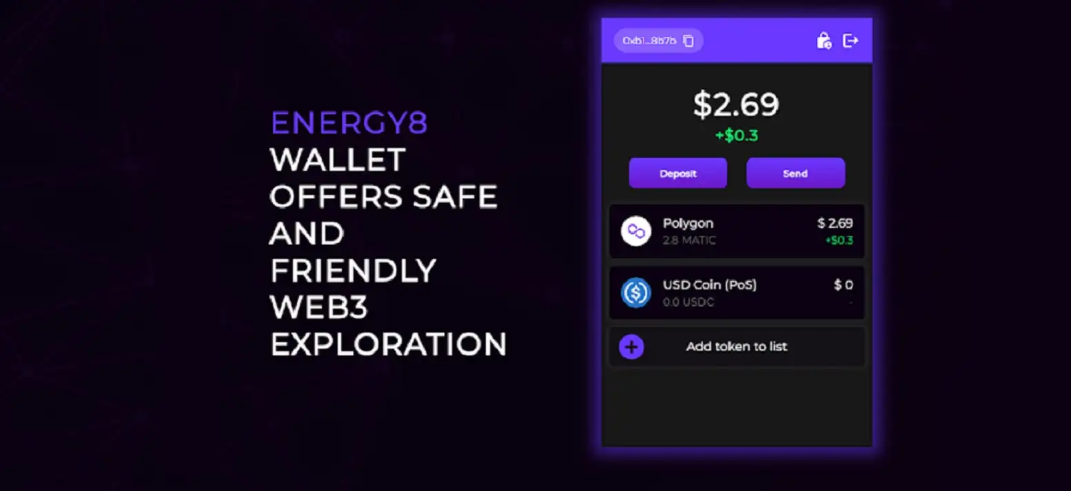 Energy8 Wallet Login