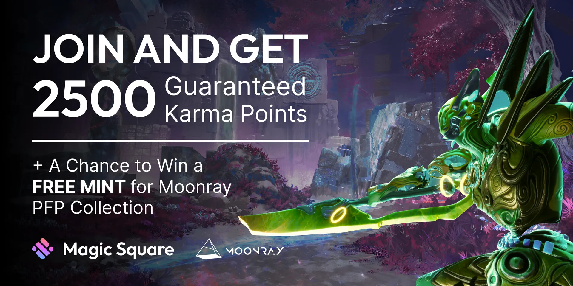 Moonray Raffle Banner