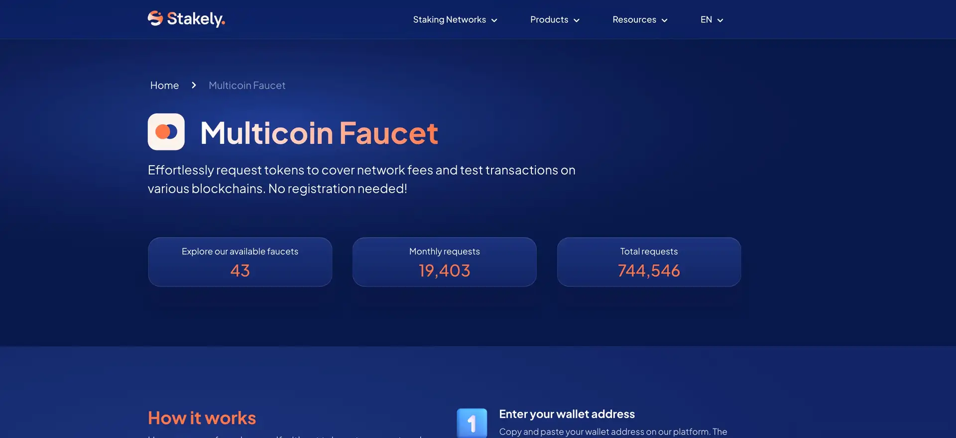 Multicoin Faucet Login