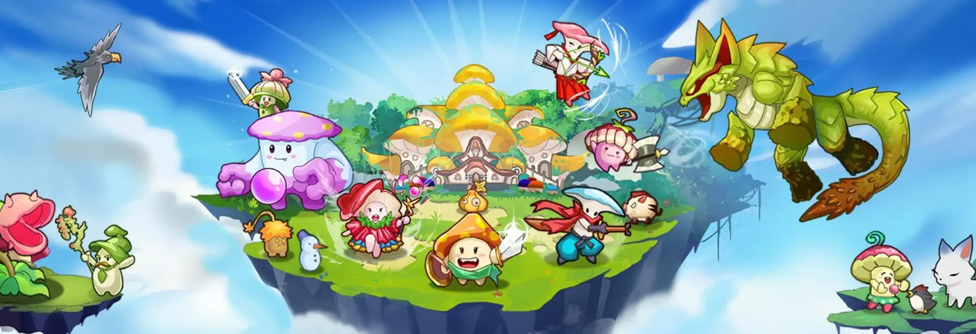 Mushroom Warrior Banner