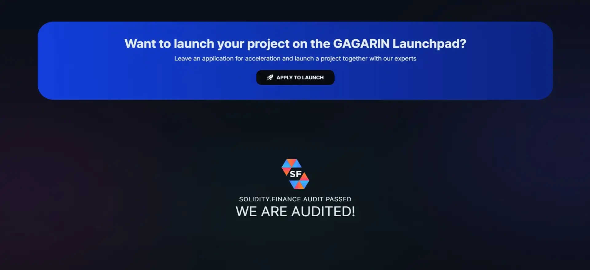 GAGARIN Launchpad