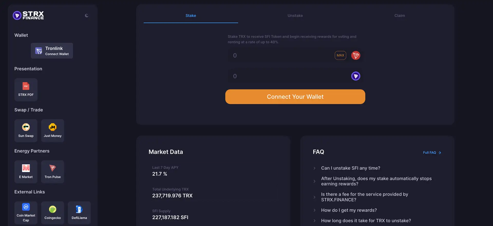 STRX FINANCE