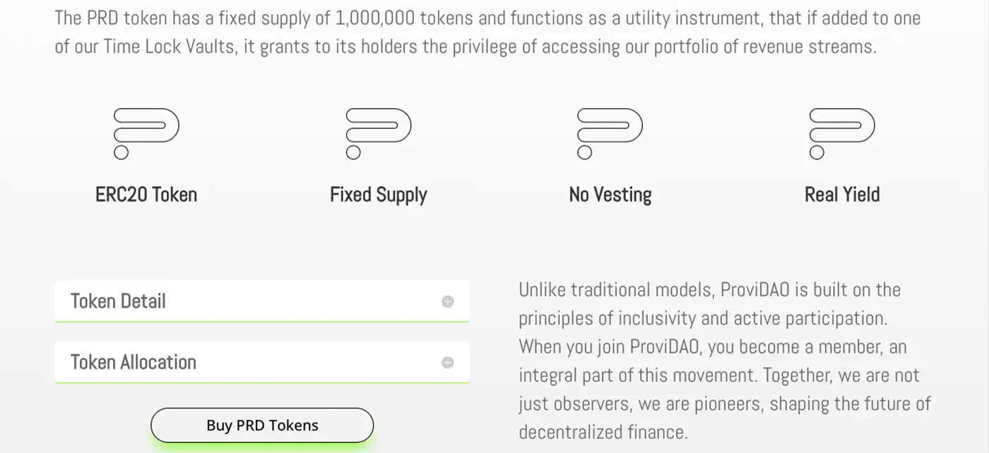 ProviDAO Login