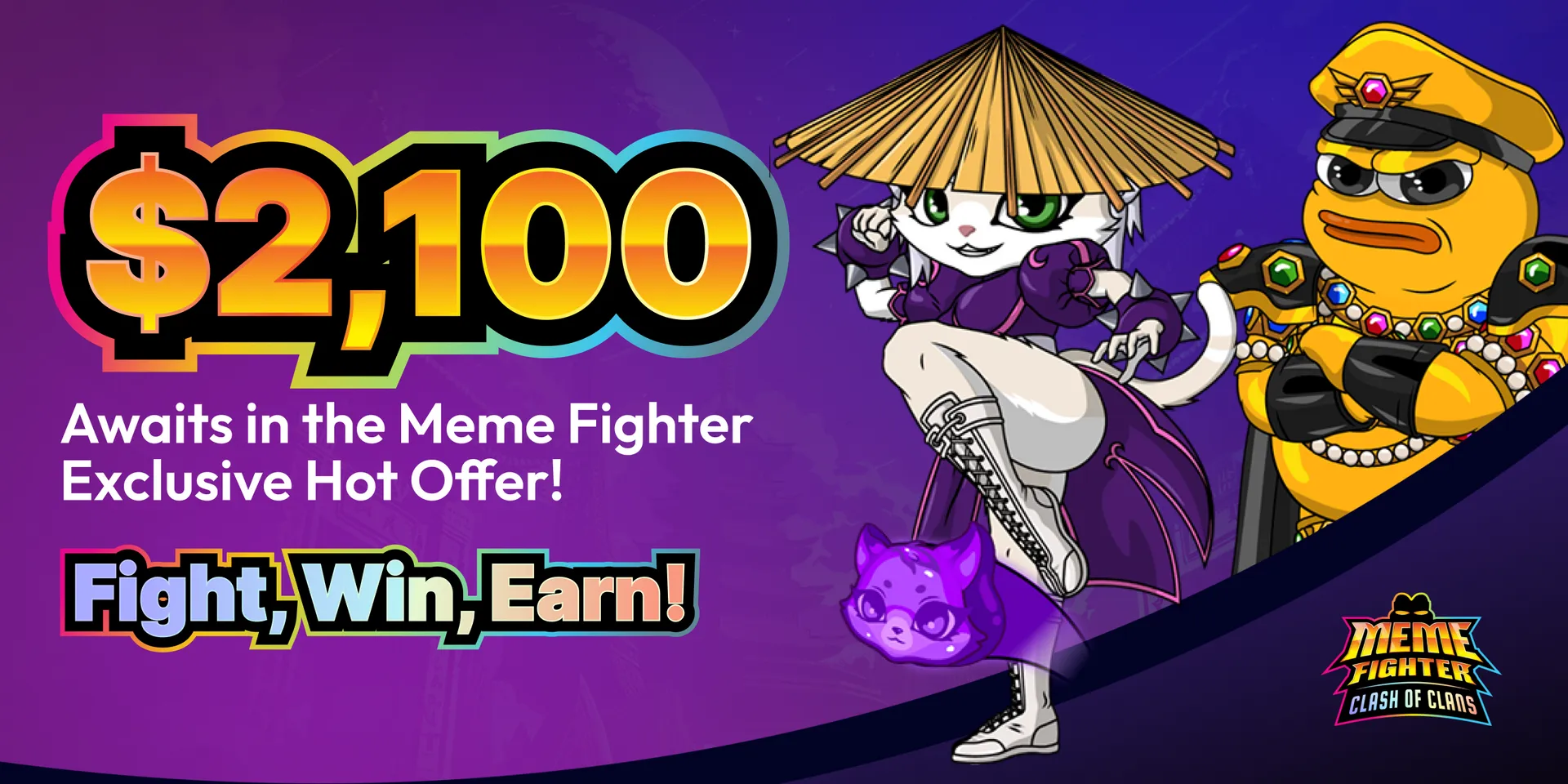 Meme Fighter Banner