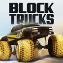 Block Trucks Racing Icon