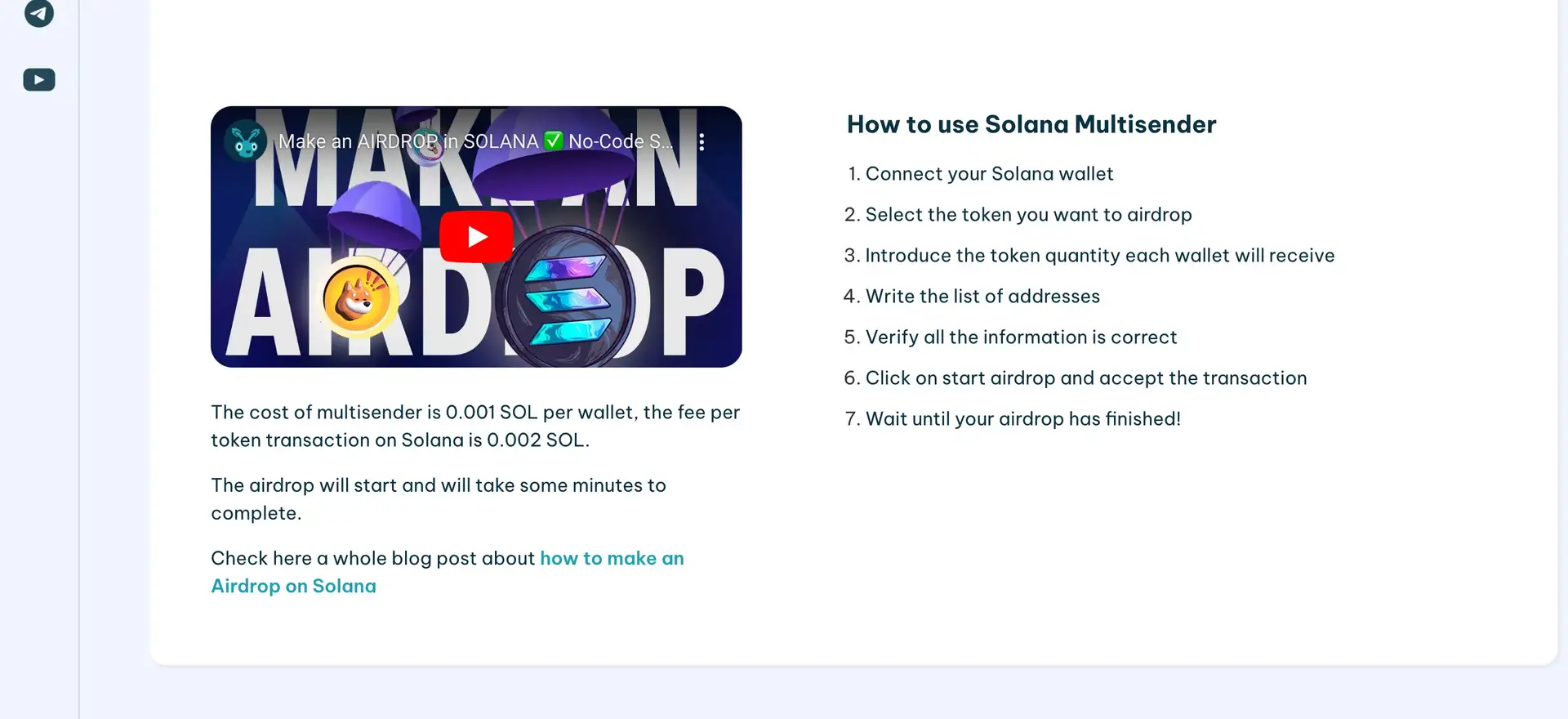 Solana Airdrop Tool Review