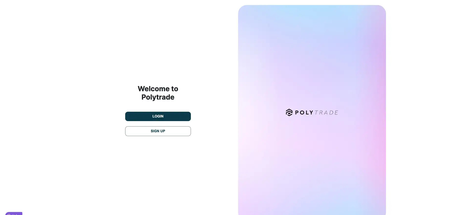 Polytrade Marketplace Login