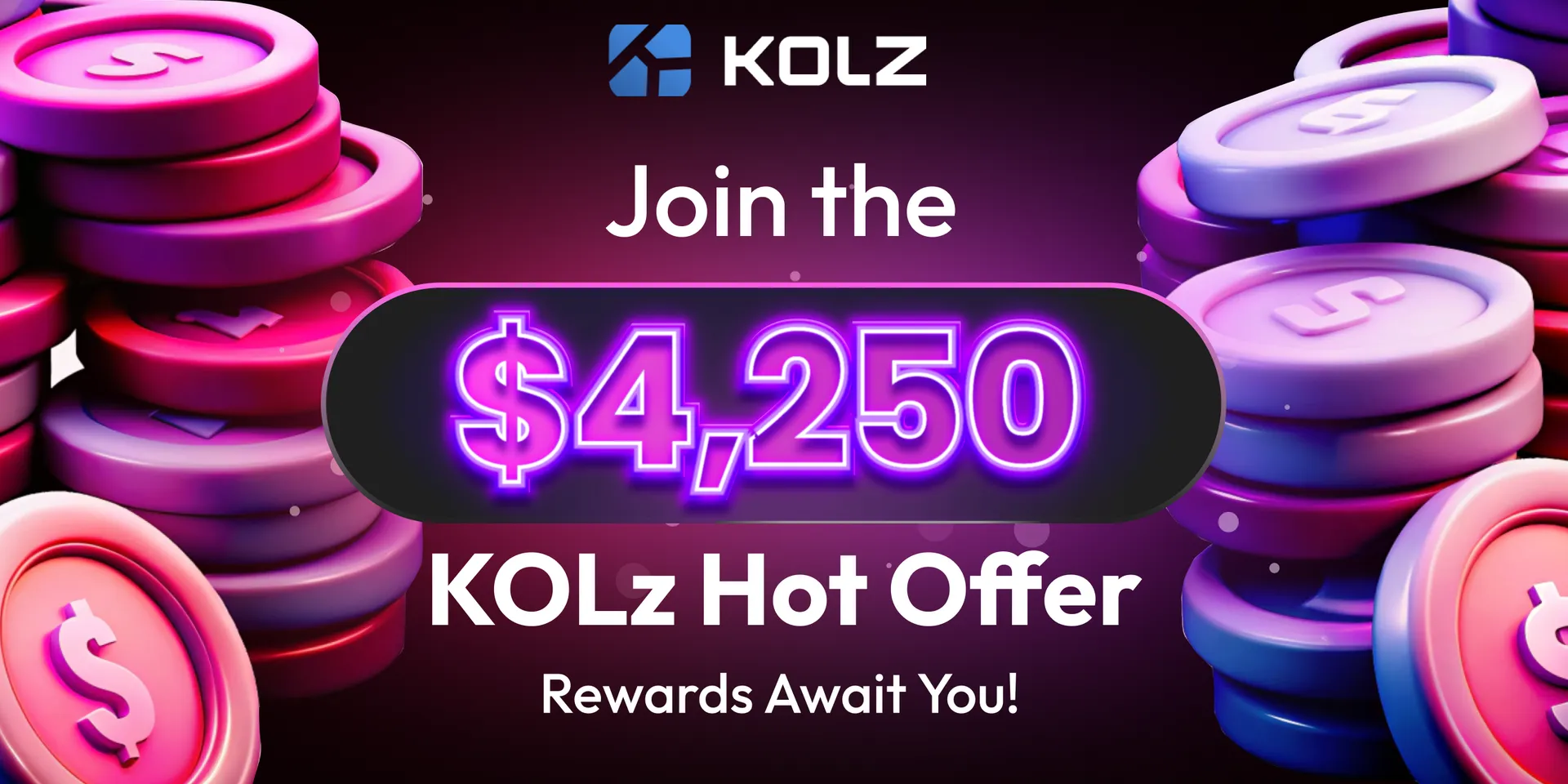 KOLz Hot Offer Banner